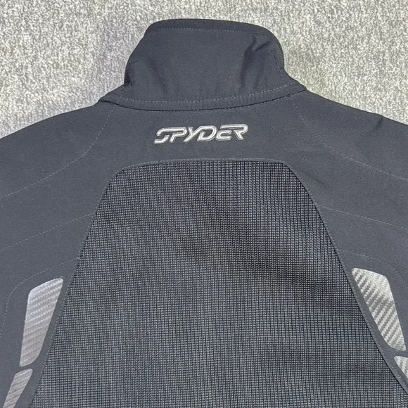 Spyder Bandit Full Zip Fleece Stryke Jacket Men’s Large Core Sweater Black